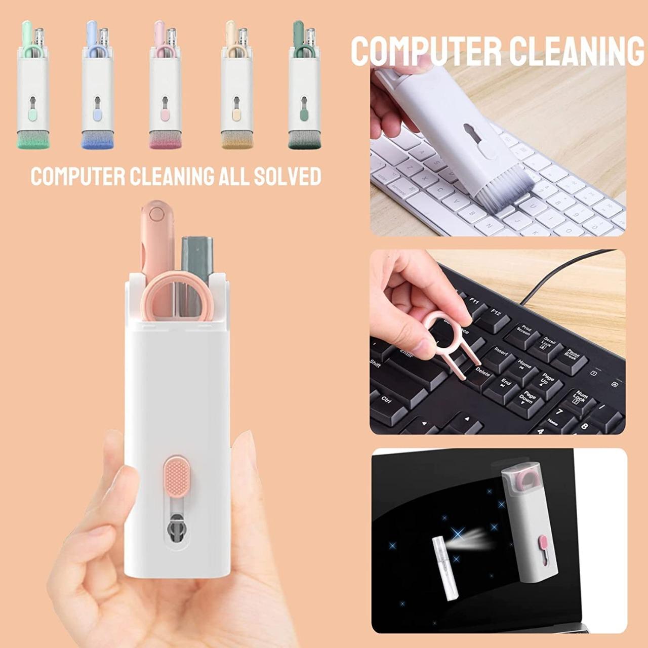 7-in-1 Electronics Cleaner Kit - Keyboard Cleaner kit, Portable Multifunctional Cleaning Tools